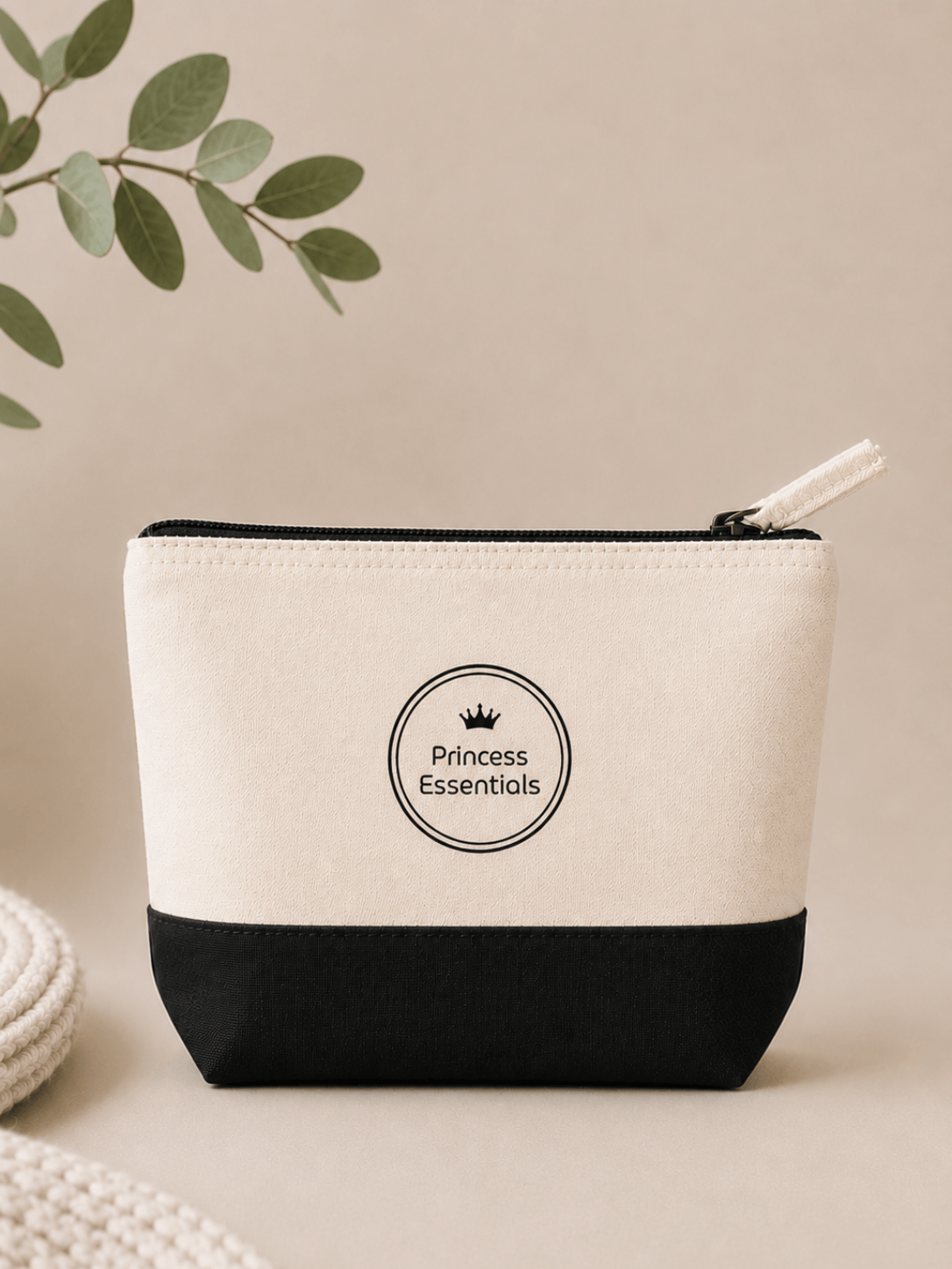 100% Cotton Canvas Accessory Bag - Crown Collection
