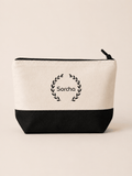 100% Cotton Canvas Accessory Bag - Laurel Collection