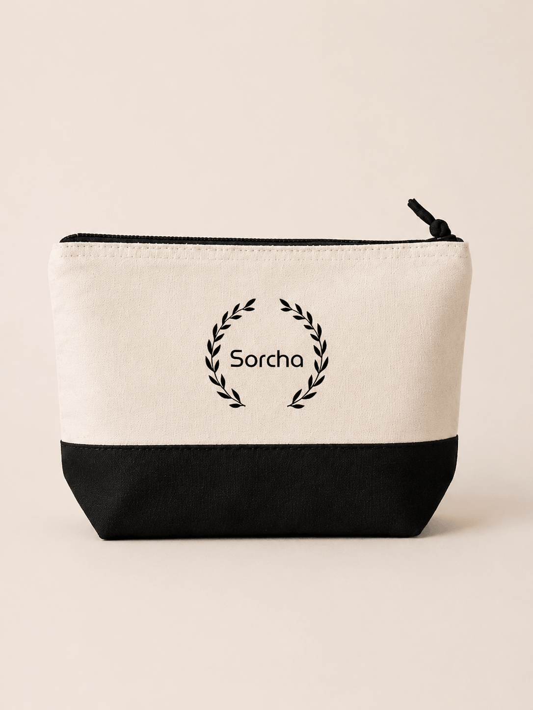 100% Cotton Canvas Accessory Bag - Laurel Collection