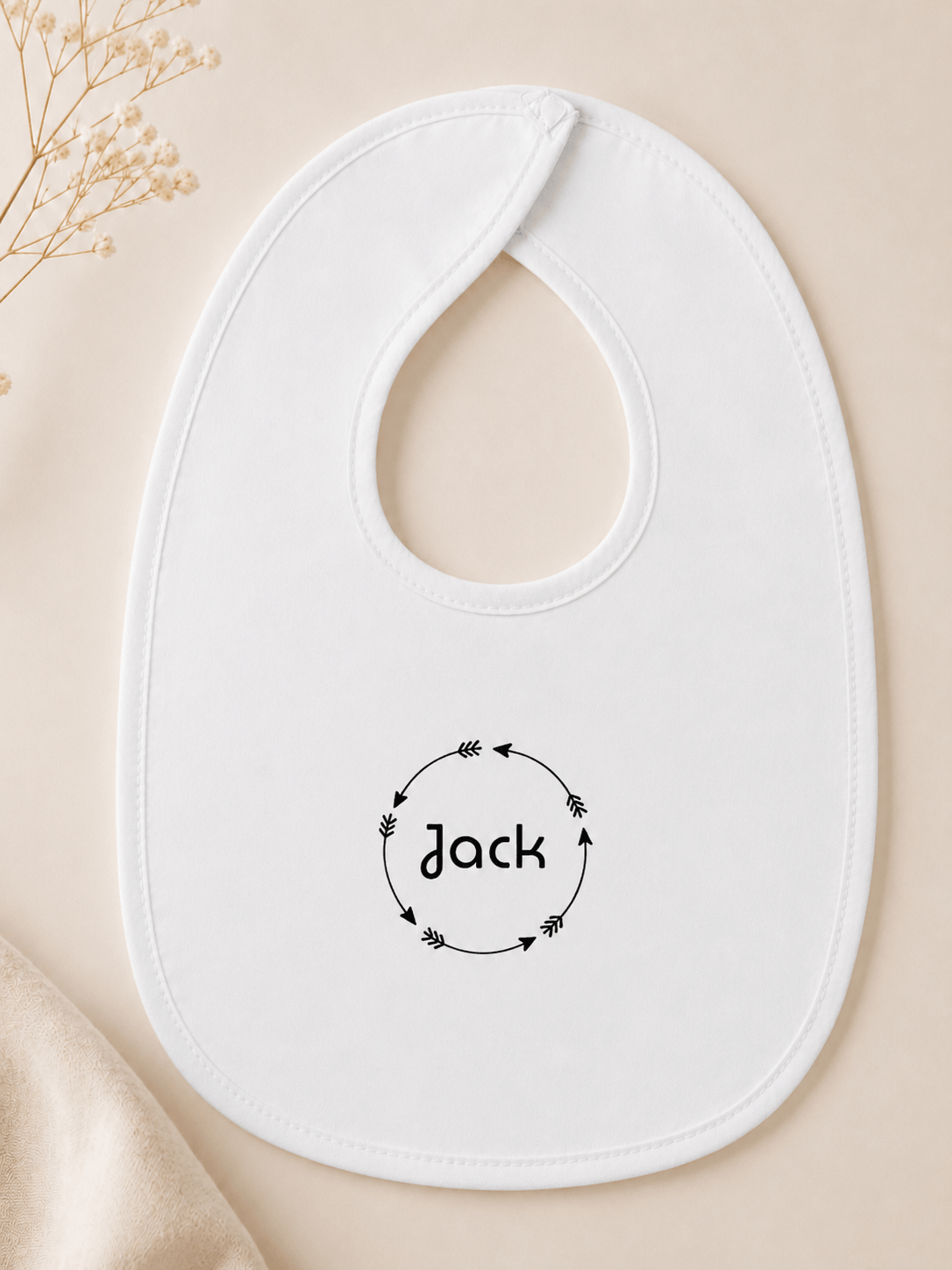 100% Cotton Baby Bib