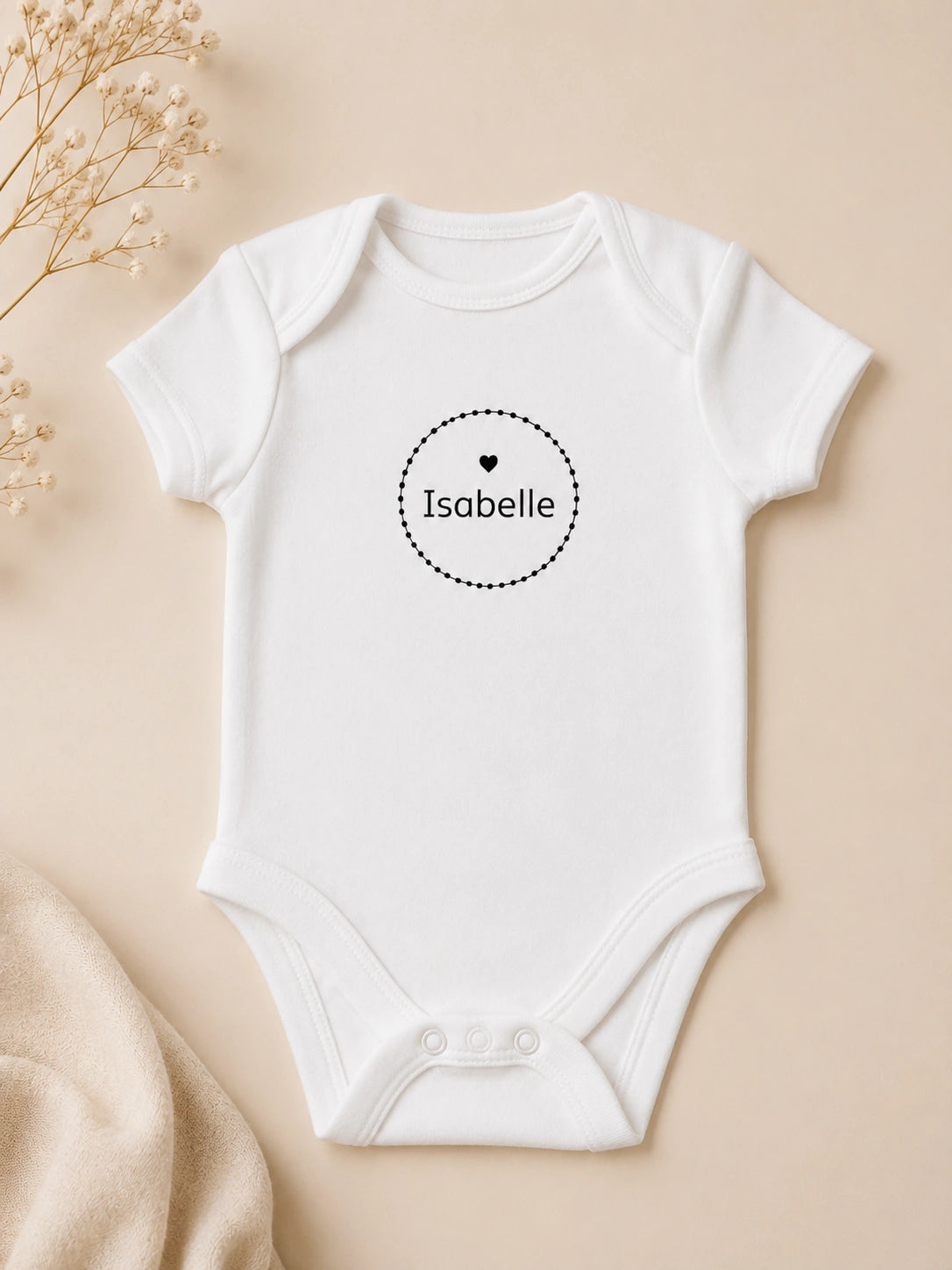 100% Cotton Baby Bodysuit - Love Collection