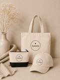 Tote Bag & Accessory Bag & Adult Cap - Natural Love Collection