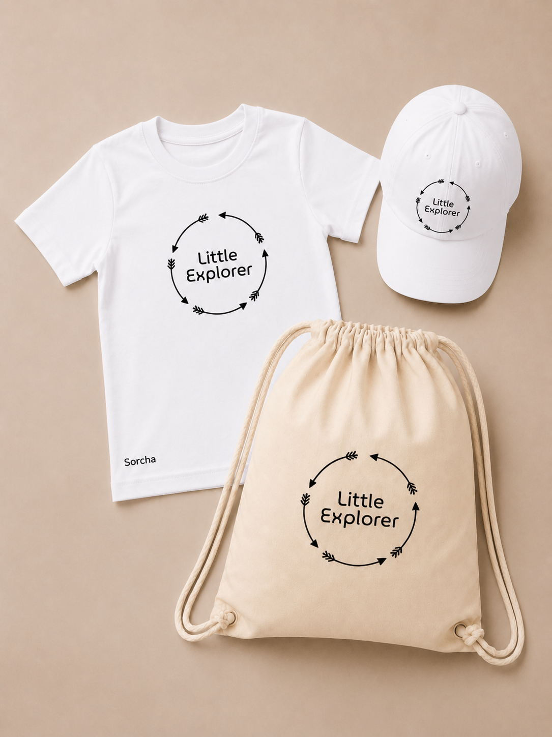 Kids White Arrow Collection