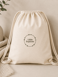 Kids 100% Cotton Drawstring Backpack - Arrow Collection