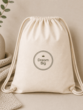 Kids 100% Cotton Drawstring Backpack - Crown Collection