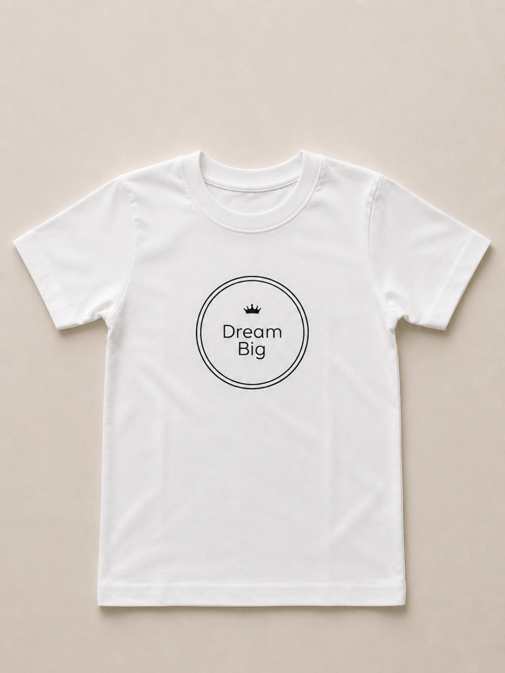 Kids 100% Cotton Personalised T-Shirt - Crown Collection