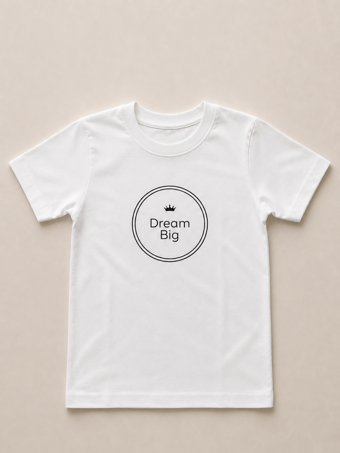 Kids 100% Cotton Personalised T-Shirt - Crown Collection