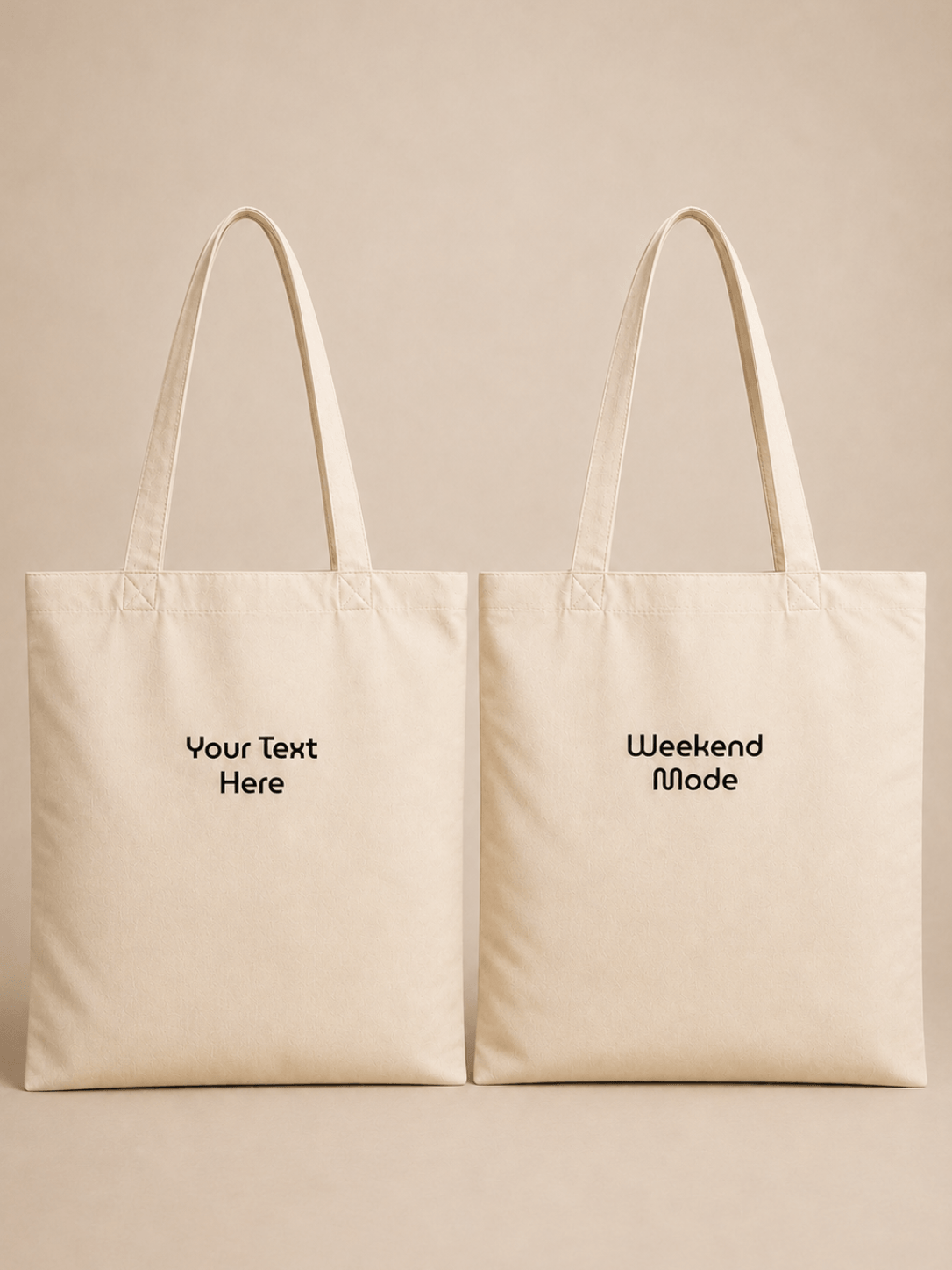 100% Cotton Tote Bag 18L - Minimal Collection