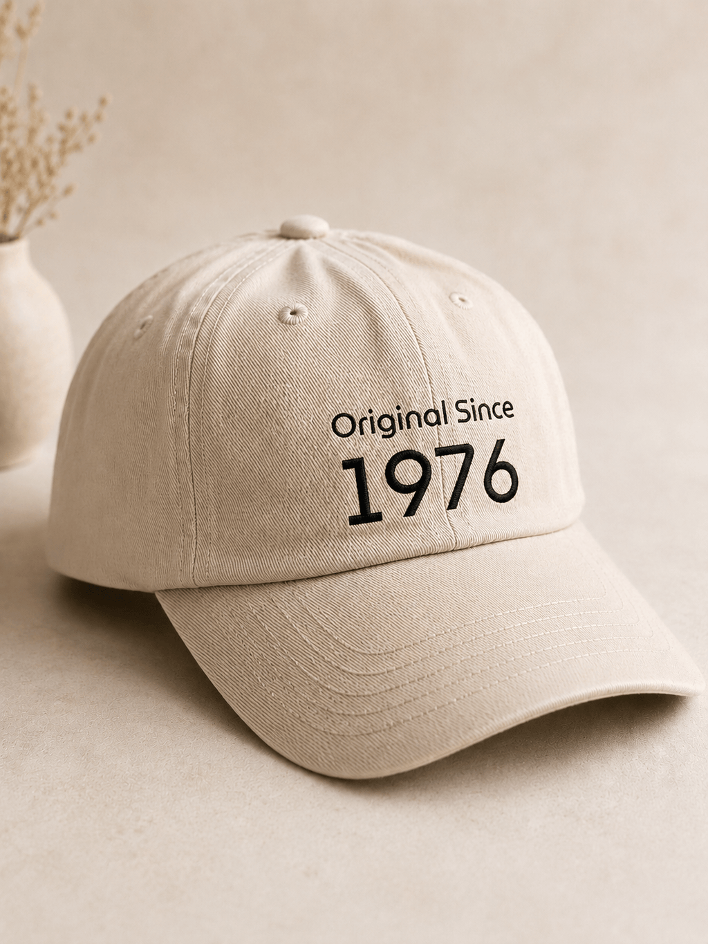 Personalised Adult Cap - Sand