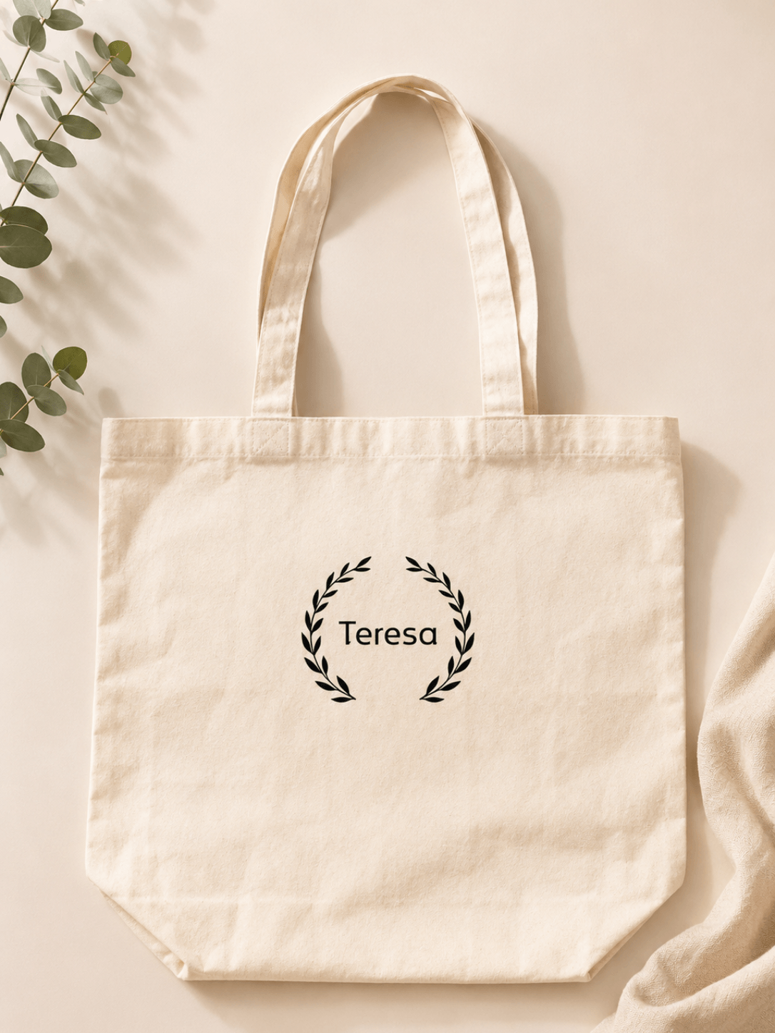 100% Cotton Tote Bag 18L - Laurel Collection