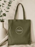100% Cotton Tote Bag 10L - Olive Love Collection